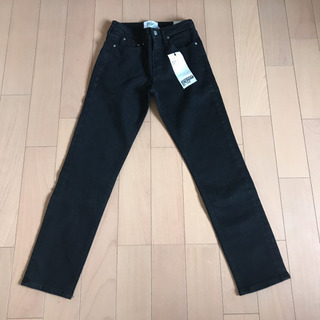 新品　ZARA  ハイウエスト  ストレートデニム