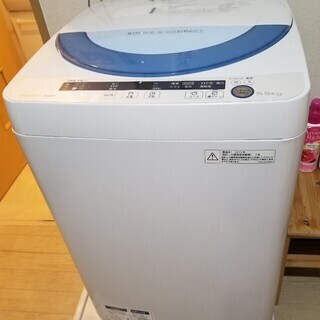 ⑥SP-E01 SHARP 洗濯機 5.5kg ES-GE55P...