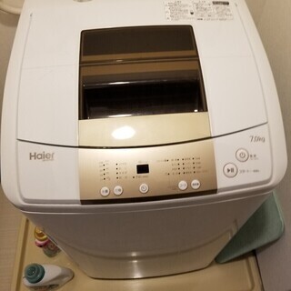 ⑦P-F02ハイアール 洗濯機 JW-K70M2017年製 美品