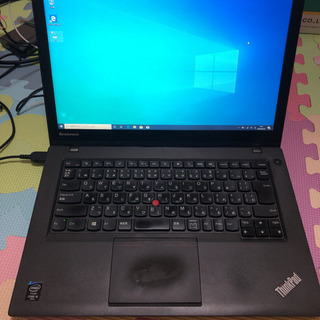 テレワークにお勧め 14型タッチパネル搭載Thinkpad T440 画面色ムラ有る