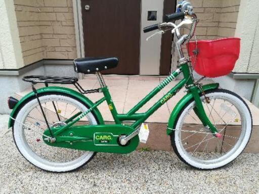 子供用自転車　18インチ　サイクルあさひ　CARG bambi グリーン