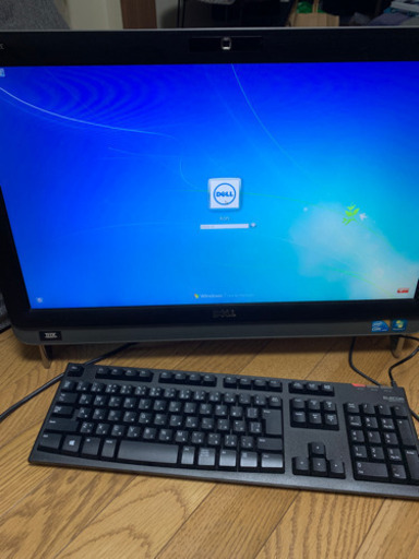 【中古品】DELL 軽量一体型 Inspiron one 2310 i3/4GB/500GB/FullHD 23'モニタ Windows10 TV(ワンセグチューナー)