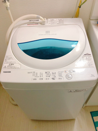 取引中 全自動洗濯機 東芝 5kg 2017年製