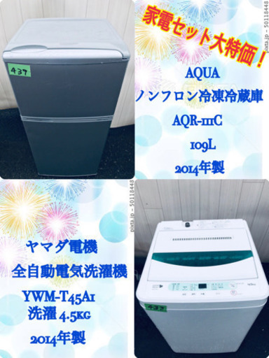 一人暮らし応援⭐️家電セット✨ ‼️‼️衝撃割引‼️‼️