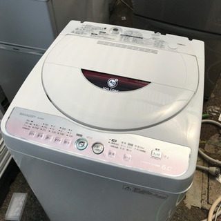 SHARP.  6キロ　洗濯機