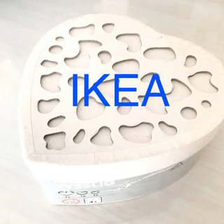 【新品・未使用】イケア  IKEA 紙ハート型ギフトボックス　3...