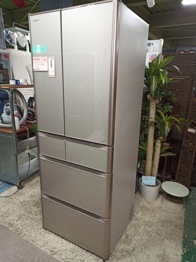 R0276) 日立 R-XG4800H 2018年製! 6ドア冷蔵庫 475L 店頭取引大歓迎♪
