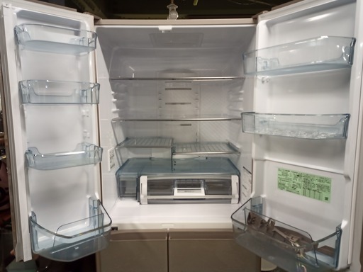 R0276) 日立 R-XG4800H 2018年製! 6ドア冷蔵庫 475L 店頭取引大歓迎