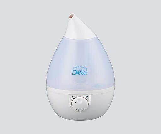 再入荷！ ※新品未使用　次亜塩素酸水対応！　空間除菌･消臭加湿器(Dew(R)) 　除菌・消臭液×2袋付き