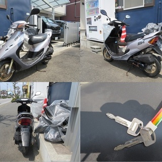 埼玉川口発！ホンダ ライブディオZX シルバー フルノーマル 即