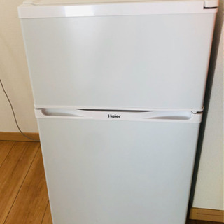 Haier 冷凍冷蔵庫 JR-N91J 2014年製　一人暮らし