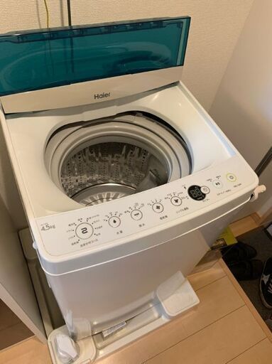 2018年製 冷蔵庫(JR-N85B)、洗濯機(JW-C45A) 売ります