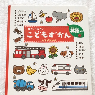 こどもずかん　美品　英語付き