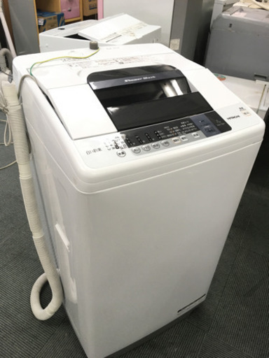 【日立の洗濯機‼️】2016年製 白い約束 shower wash 7キロ