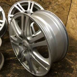 MANARAY REVERLINE マナレイ リバーライン 社外ホイール 15インチ 4本 6J5HPCD114.3+45 アイシス ヴォクシー等　(VHM182) クレジットカード QR決済可能 MANARAY REVERLINE マナレイ リバーライン 社外 15インチ 4本