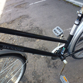 南12条店 27インチ シティサイクル 自転車 ママチャリ 3段切替え 鍵