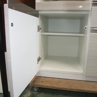 R0933) ニトリ キッチンボード ポスティア120KBWH 2019年製! 食器棚