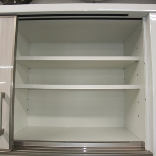 R0933) ニトリ キッチンボード ポスティア120KBWH 2019年製! 食器棚