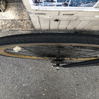 中古車】700C ピストバイク ハンドル短め