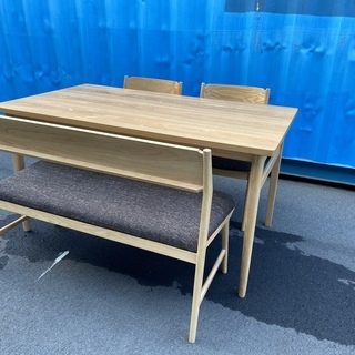 unico(ウニコ)のダイニングテーブル4点セット