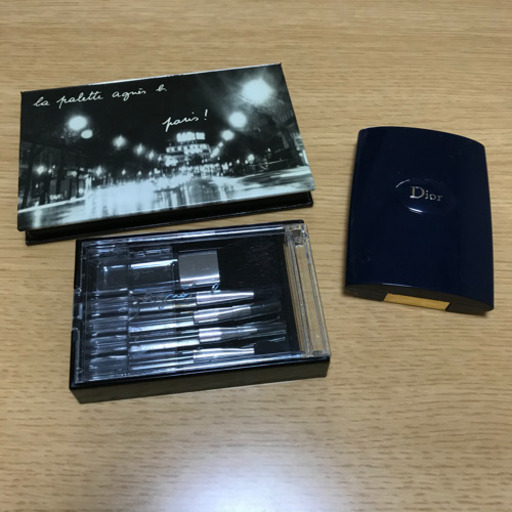 アイシャドウパレット3点セット Agnes B アニエスベー Dior ディオール Minami 弘明寺の化粧品 の中古あげます 譲ります ジモティーで不用品の処分