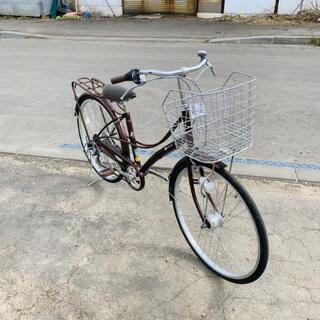 自転車◆ブラウン◆26インチ◆市内配送可能!!