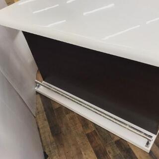 ニトリ 対面カウンター キッチンカウンター 展示品 美品 定価4万 食器 