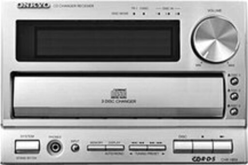 ★値下げしました！ONKYOミニコンポ本体（CHR-185X， MD-185X）【ジャンク品:CDトレイ開閉不能】