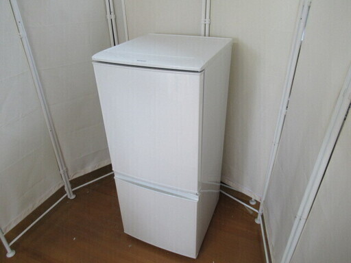 JAKN1103/冷蔵庫/2ドア/ホワイト/一人暮らし/単身/シャープ/SHARP/SJ-D14B/中古品/
