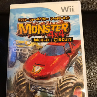 Wii  MONSTER4×4  中古品