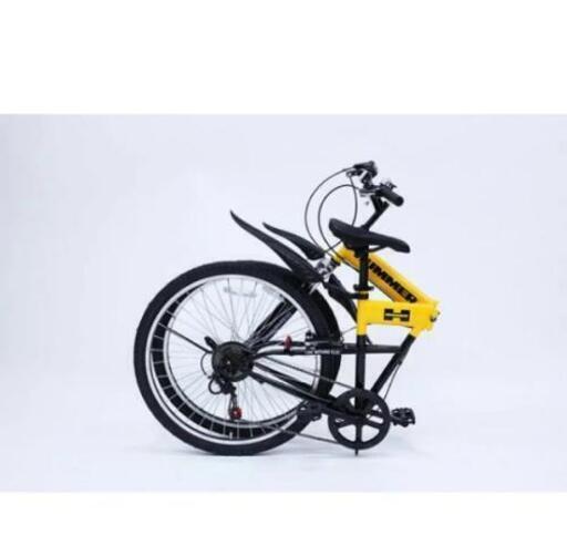 折りたたみ自転車 [値下げ]ハマー 折り畳み式自転車 26インチ