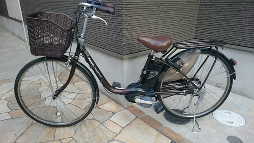 バッテリー最高レベル！8AhPanasonic／パナソニック　ビビDX　26インチ　電動自転車　電動アシスト自転車　4/26