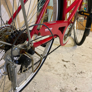 自転車 【国産メーカー】マルイシ 27インチ 6段変速 シティサイクル