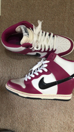 新品ナイキハイカット バスケットシューズ24cm 他にもありバッシュ Moon 石巻あゆみ野のキッズ用品 子供用シューズ の中古 あげます 譲ります ジモティーで不用品の処分