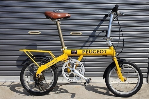 PEUGEOT Colibli16 プジョー　コリブリ16　人気のイエロー　ブレーキワイヤー、シュー新品交換済み　【絶版】【現状】