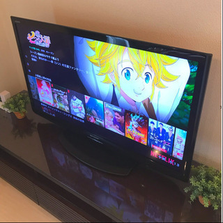 SHARP 40型 (2011年製) LC-40V5 識別番号① - テレビ