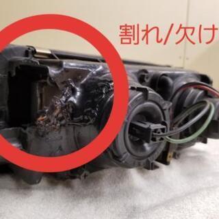 車のパーツ 【終了】s13 フォグ角目黄色 丸目2灯 左右セット②