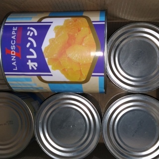 スワジランド産 オレンジ シラップ付け ライト １号缶 １缶５０...