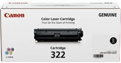 CANON　ﾄﾅｰｶｰﾄﾘｯｼﾞ322Ⅱ　2653B001 CRG-322IIBLK