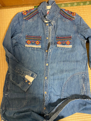 チチカカデニム刺繍ワンピース Say 中央林間のワンピースの中古 古着あげます 譲ります ジモティーで不用品の処分