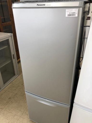 パナソニック 2ドア冷蔵庫 2013年製 168L NR-B176W-S