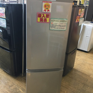 MITSUBISHI 2ドア冷蔵庫 2017年製 MR-P17C-S 168L