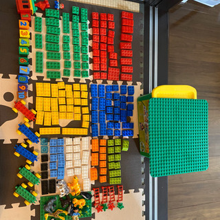 LEGO レゴ デュプロ  楽しいどうぶつえん、かずあそびトレイ...