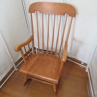 JKN1105/ロッキングチェア/椅子/木製/レトロ/ビンテージ...