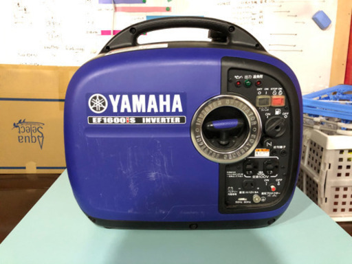 【譲渡決定済】YAMAHA 発電機　使用回数３回のみ