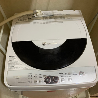 洗濯機 SHARP es-f45nc
