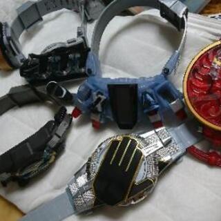 仮面ライダーベルトなどグッズ色々