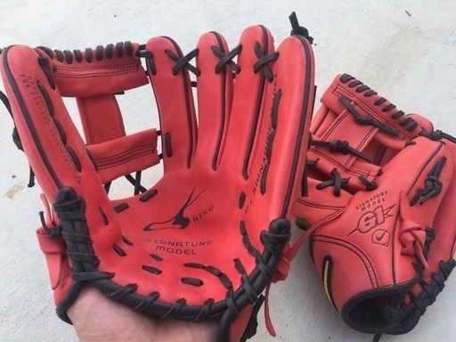 ［ナイキ］軟式グラブ デザインリメイク済み】 ナイキ 軟式グローブ / オールラウンド
