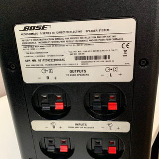 BOSE DVA-18/RA-18 スピーカーシステムセット