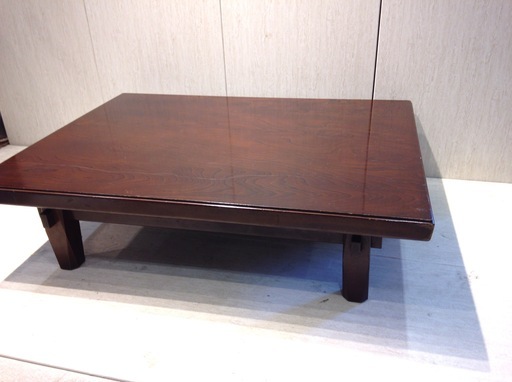 値下げ！■1611■座卓 テーブル 机 センターテーブル リビング 木製 120×90cm 和室